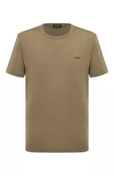 Хлопковая футболка Zegna