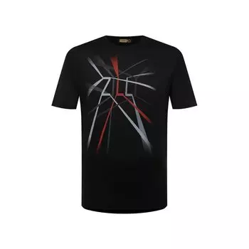 Хлопковая футболка Zilli