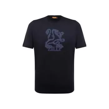 Хлопковая футболка Zilli