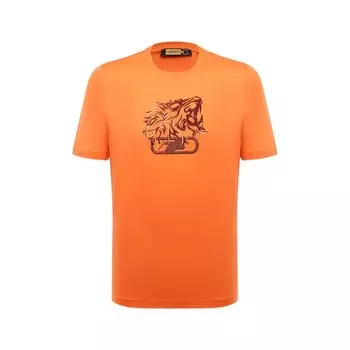 Хлопковая футболка Zilli