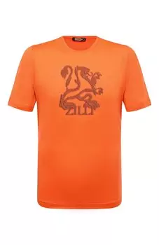 Хлопковая футболка Zilli