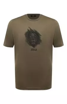 Хлопковая футболка Zilli