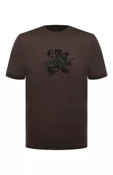 Хлопковая футболка Zilli