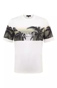 Хлопковая футболка Zilli