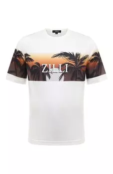 Хлопковая футболка Zilli