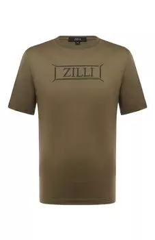 Хлопковая футболка Zilli