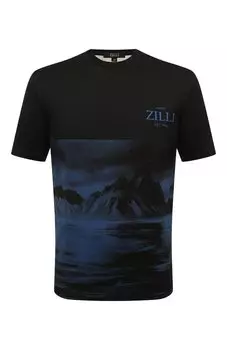 Хлопковая футболка Zilli