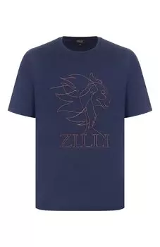 Хлопковая футболка Zilli