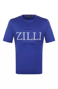 Хлопковая футболка Zilli