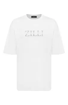 Хлопковая футболка Zilli