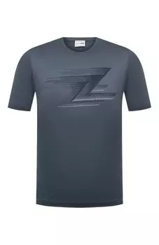 Хлопковая футболка Zilli Sport