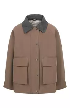 Хлопковая куртка Brunello Cucinelli