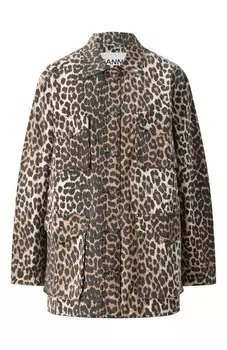 Хлопковая куртка Ganni