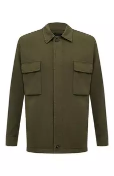 Хлопковая куртка-рубашка MVST