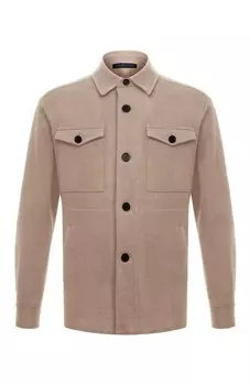 Хлопковая куртка-рубашка Harris Wharf London