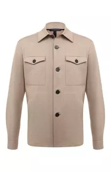 Хлопковая куртка-рубашка Harris Wharf London