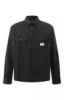 Хлопковая куртка-рубашка HUGO Blue