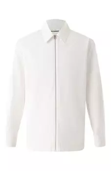 Хлопковая куртка-рубашка Jil Sander