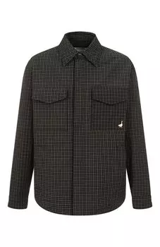 Хлопковая куртка-рубашка Moschino