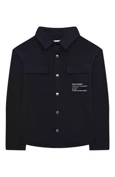 Хлопковая куртка-рубашка Paolo Pecora Milano