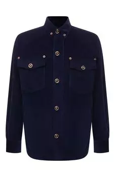 Хлопковая куртка-рубашка Versace