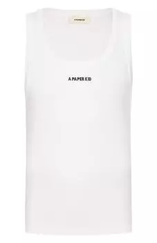 Хлопковая майка A Paper Kid