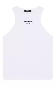 Хлопковая майка Balmain