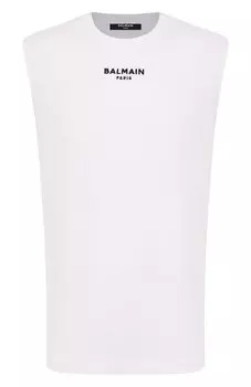 Хлопковая майка Balmain