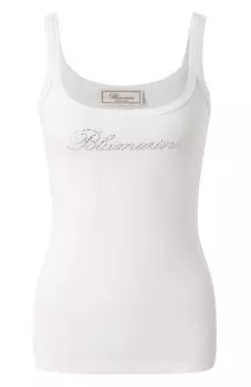 Хлопковая майка Blumarine