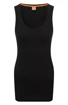 Хлопковая майка BOSS Orange