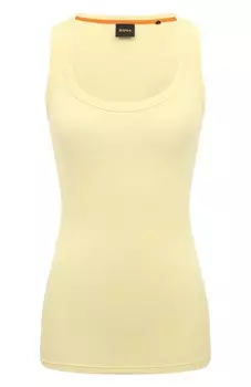 Хлопковая майка BOSS Orange