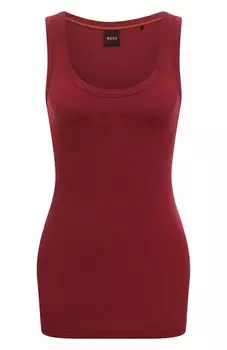 Хлопковая майка BOSS Orange