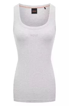 Хлопковая майка BOSS Orange