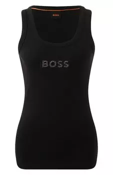 Хлопковая майка BOSS Orange