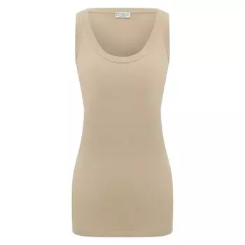 Хлопковая майка Brunello Cucinelli