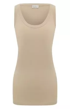 Хлопковая майка Brunello Cucinelli