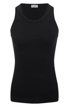 Хлопковая майка Brunello Cucinelli
