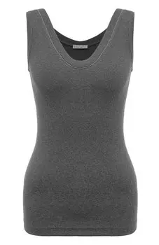 Хлопковая майка Brunello Cucinelli