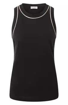 Хлопковая майка Brunello Cucinelli