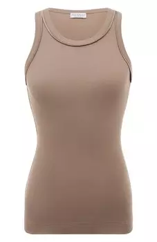Хлопковая майка Brunello Cucinelli