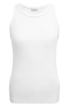 Хлопковая майка Brunello Cucinelli