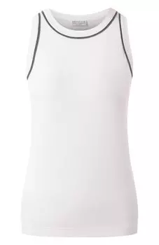 Хлопковая майка Brunello Cucinelli