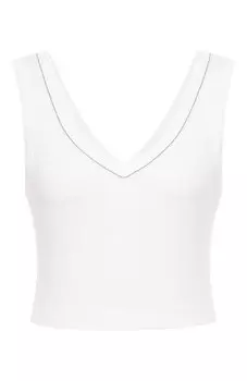 Хлопковая майка Brunello Cucinelli