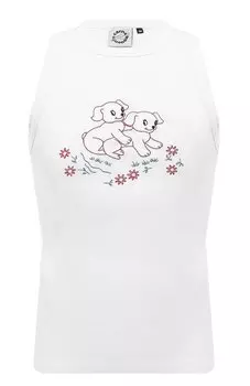 Хлопковая майка Carne Bollente