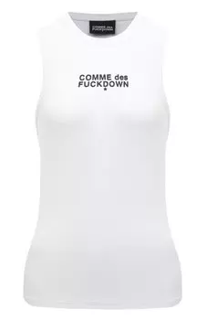 Хлопковая майка Comme des Fuckdown