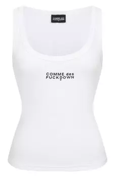Хлопковая майка Comme des Fuckdown