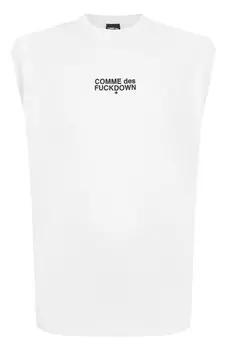 Хлопковая майка Comme des Fuckdown