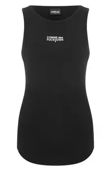 Хлопковая майка Comme des Fuckdown