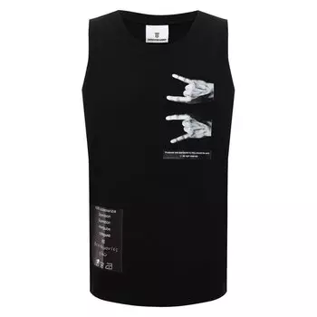 Хлопковая майка Diego Venturino