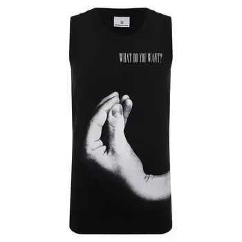 Хлопковая майка Diego Venturino